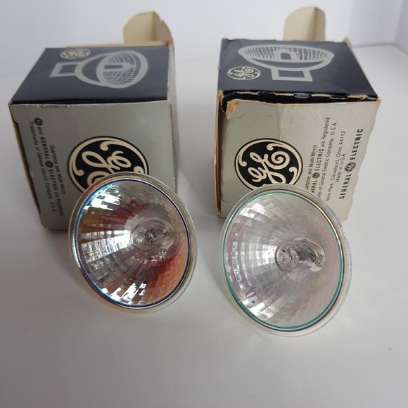2 General Electric GE Multi Mirror Projection Lamp Bulb ENG 300W 120v Slide Proj - Picture 4 of 12